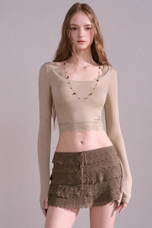 Slim Long-Sleeved Top