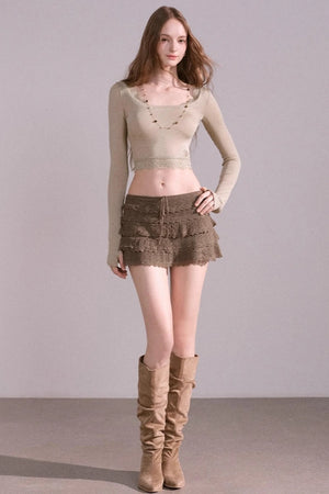 Slim Long-Sleeved Top