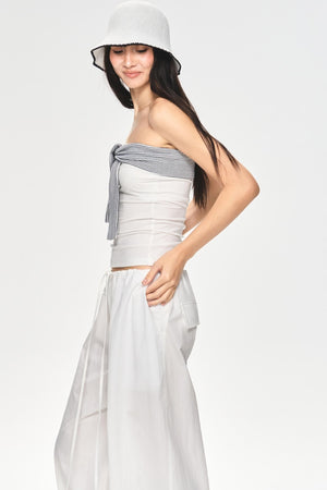 Slim Tie-Front Top