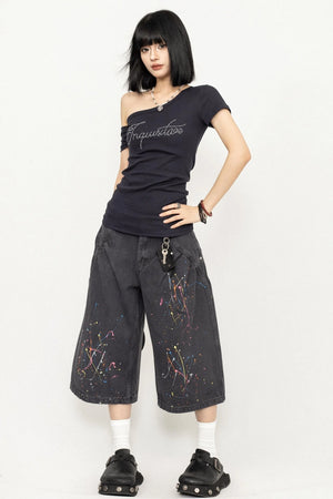 Slim Vintage Strapless Top