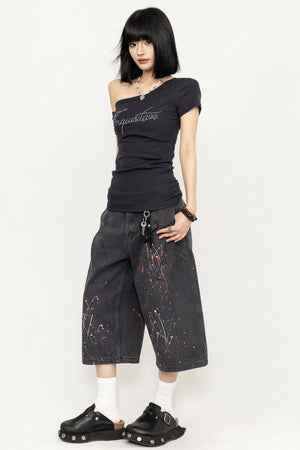 Slim Vintage Strapless Top