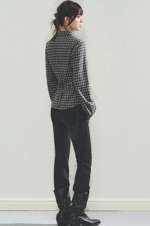 Slimming Plaid Fashion Shirt