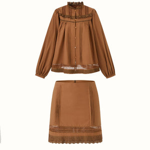 Small World Natural Cotton Skirt Set-Up