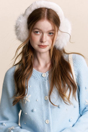 Snowflake Knit Cardigan