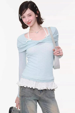 Soft Cloud Knit Top