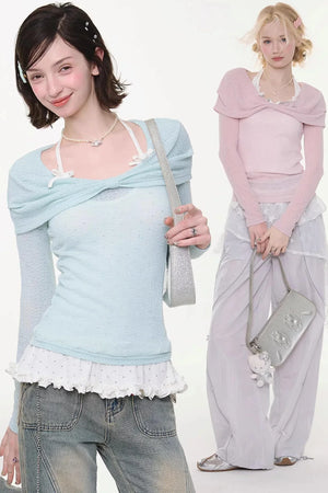 Soft Cloud Knit Top