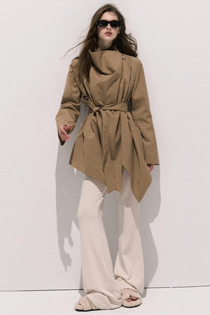 Soft Crewneck Knitwear Trouser Set-Up
