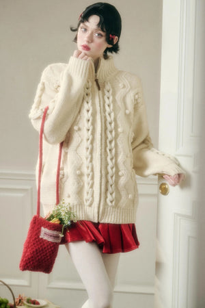 Soft Pure Wool Winter Jacket
