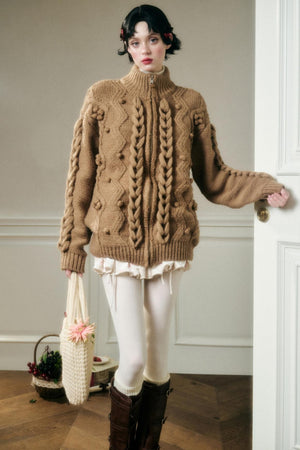 Soft Pure Wool Winter Jacket