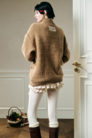Soft Pure Wool Winter Jacket
