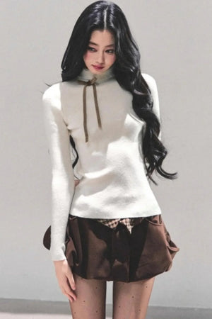 Soft-Touch Knit Top