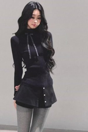 Soft-Touch Knit Top