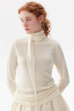 Solid Color Cashmere Sweater