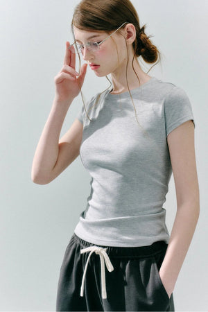 Solid Cooling Modal T-Shirt