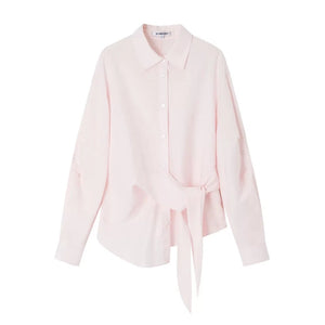 Somesowe Breathable Lace-Up Shirt