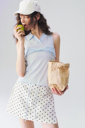 Somesowe Linen A-Line Skirt