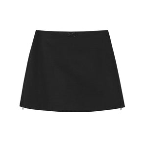 Somesowe Linen A-Line Skirt