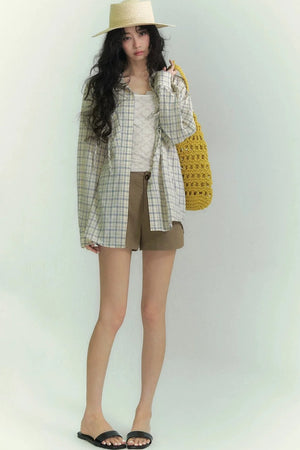 Somesowe Ramie Holiday Shorts