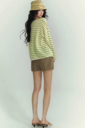 Somesowe Ramie Holiday Shorts
