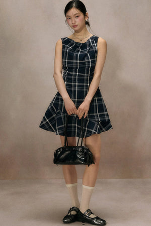 Southern Breeze Plaid Dress