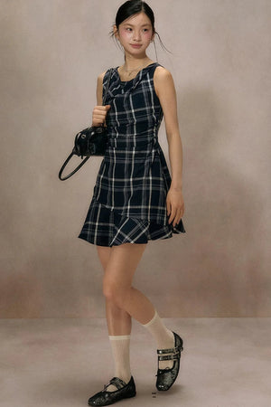 Southern Breeze Plaid Dress