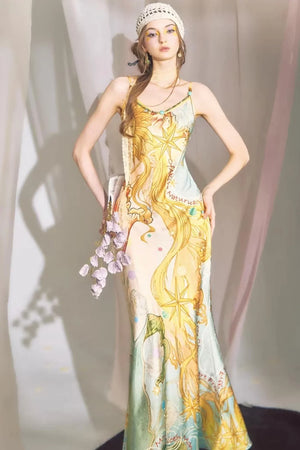 Sparkling Rhinestone Beaded Dress