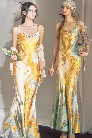 Sparkling Rhinestone Beaded Dress