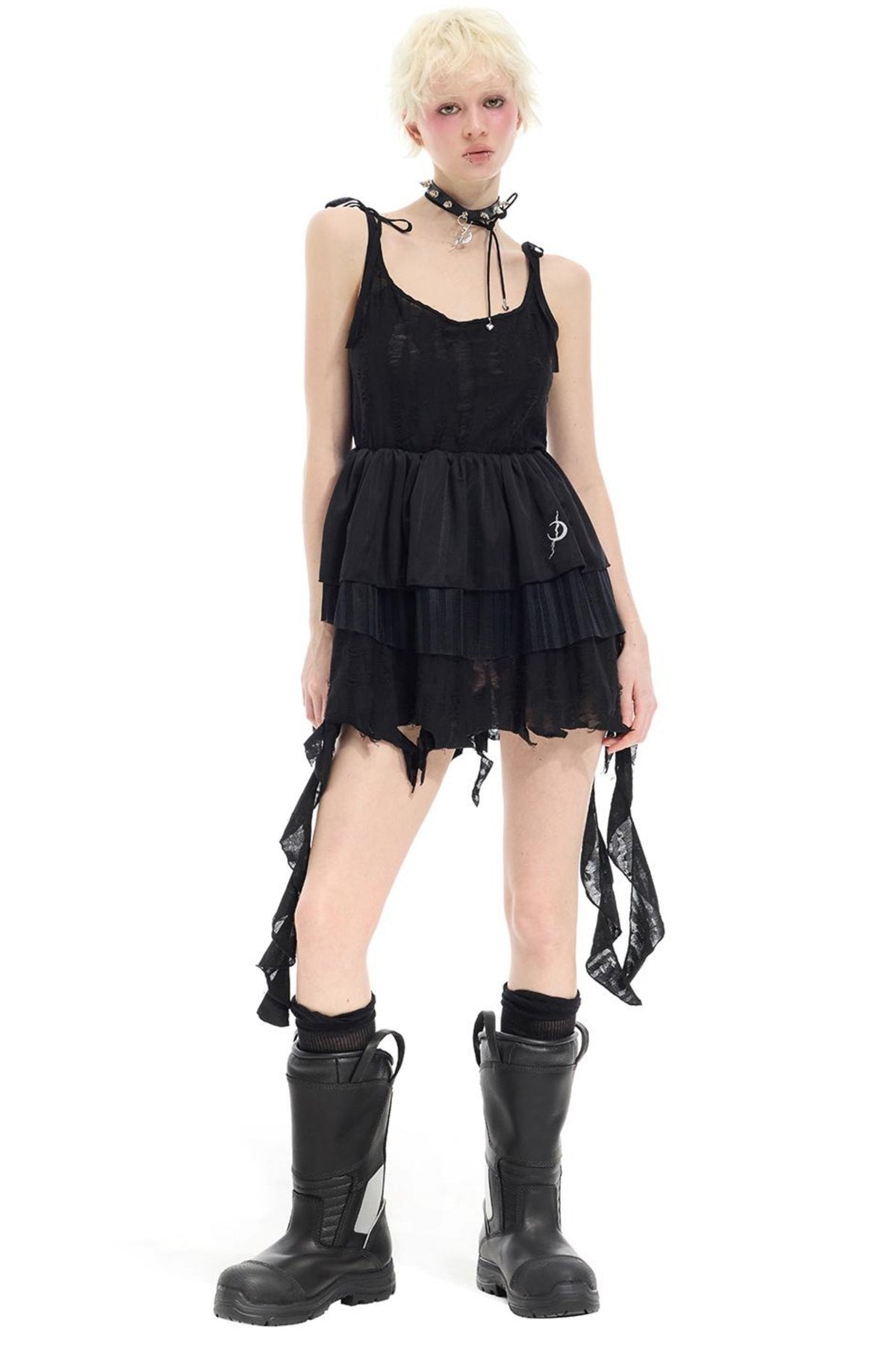 Spice A-Line Halter Dress