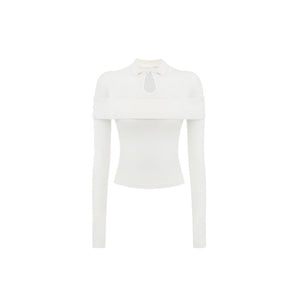 Spice Girls Asymmetrical Mesh Top