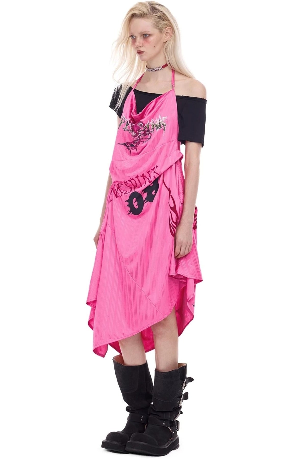 Spice Pink Camisole Dress