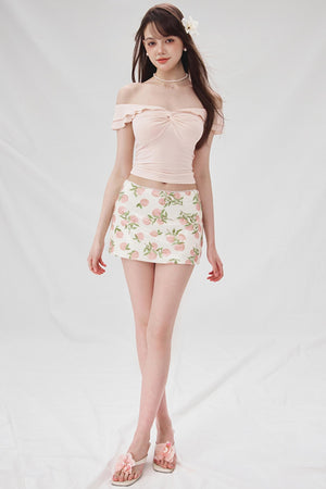 Spice Sequin A-Line Skirt