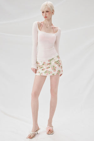 Spice Sheer Corset Top Set-Up