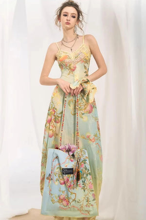Spicy Girl Embroidered Knit Dress