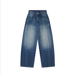 Split Hem Stretchy Denim Pants