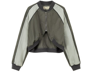 Sports Style Raglan Sleeve Jacket