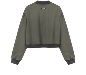 Sports Style Raglan Sleeve Jacket