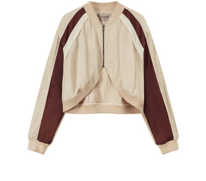 Sports Style Raglan Sleeve Jacket