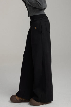 Sporty Casual Straight-Leg Sweatpants