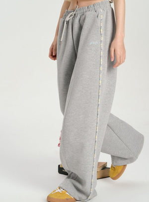 Spring Air Cotton Silhouette Bottoms Pants