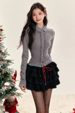 Spring Dot Tutu Skirt Set-Up