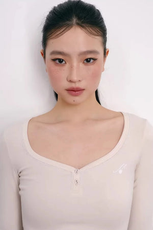 Spring in Seoul V-Neck Top