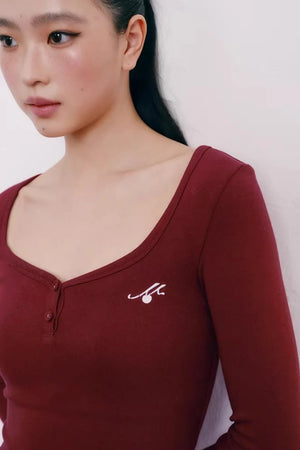 Spring in Seoul V-Neck Top