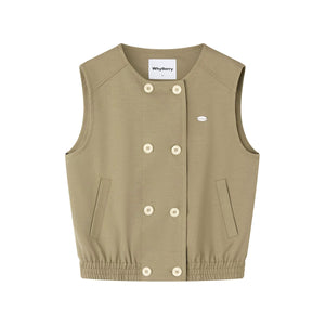Spring Lily of the Valley Vest Jacket