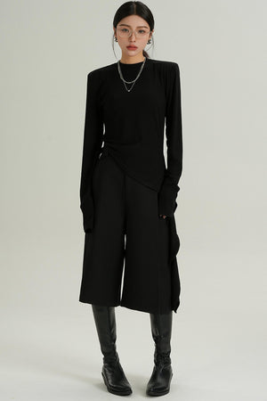 Spring Slant Hem Top