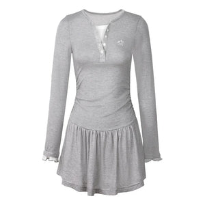 Spring Vacation Knit Dress Set-Up