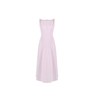 Square-Neck A-Line Dress