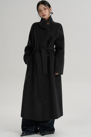 Stand-Up Wool Jacket