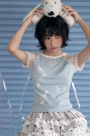 Star Lace T-Shirt