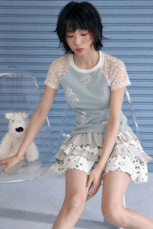 Star Lace T-Shirt