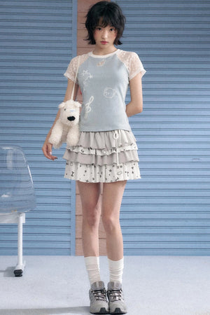 Star Lace T-Shirt
